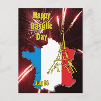 Carte Postale 14 juillet