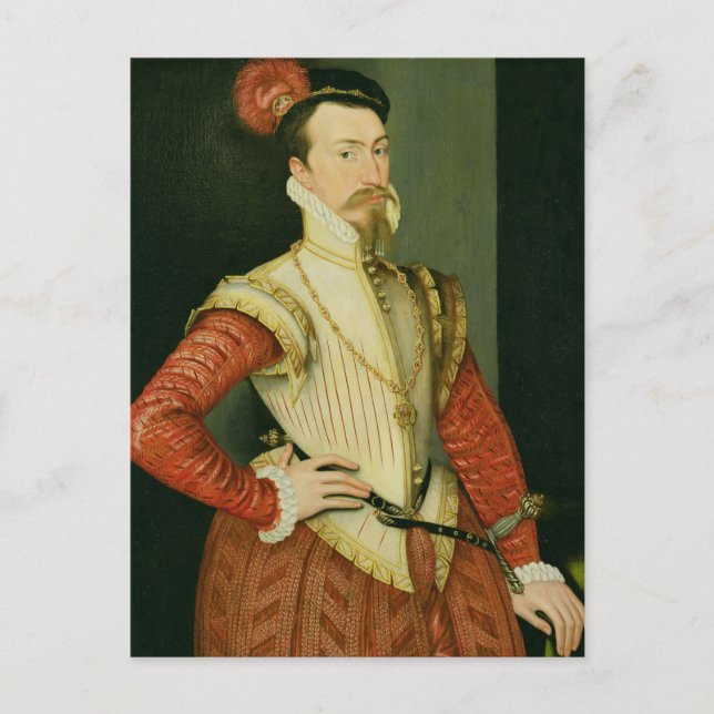 Carte Postale 1532-88) ęrs comtes de Robert Dudley (de (Devant)