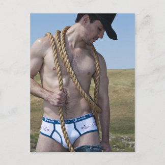 Carte Postale 15881-RA Sexy Cowboy