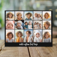 15 Grille de collage photo - Texte de script - noi
