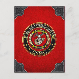 Carte Postale 15e unité expéditionnaire maritime (15e UEM) [3D]
