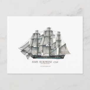 Carte Postale 1796 HMS Art surprise
