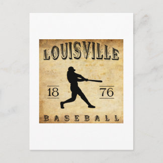 Carte Postale 1876 Baseball de Louisville dans le Kentucky