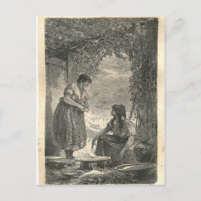 Carte Postale 1877 Imprimer Mexique, Terre et ses peuples (Devant)