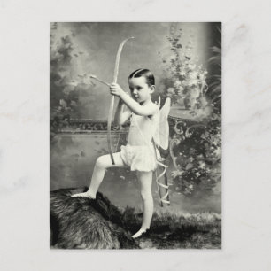 Carte Postale 1880 Cupidon au travail
