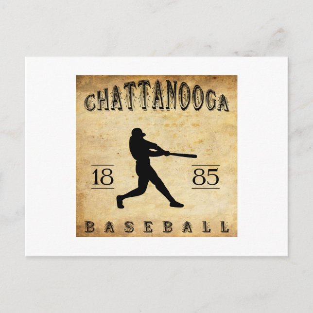 Carte Postale 1885 Chattanooga Tennessee Baseball (Devant)