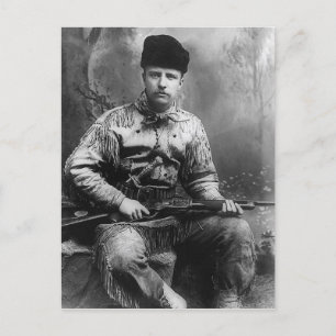 Carte Postale 1885 Theodore Roosevelt