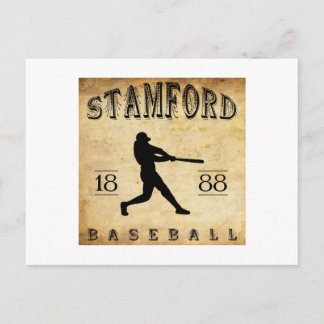 Carte Postale 1888 Stamford Connecticut Baseball