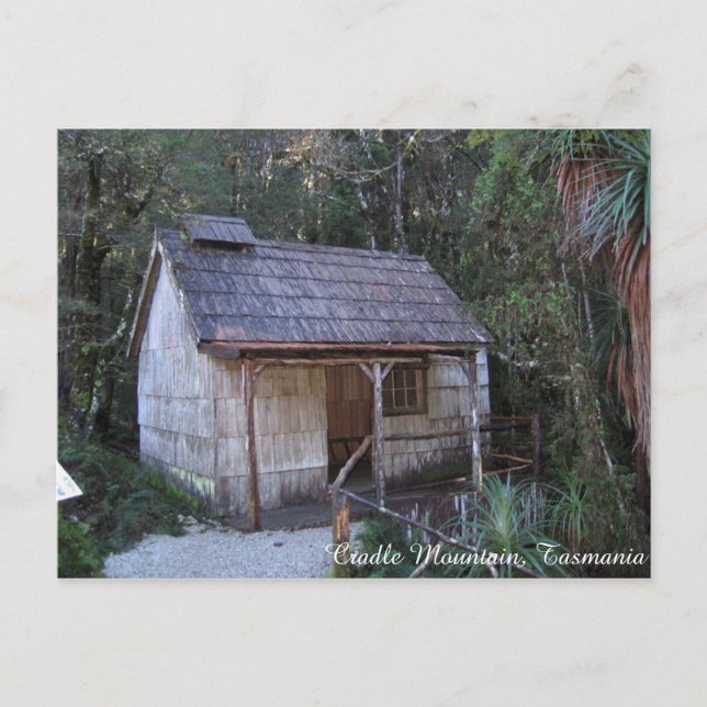 Carte Postale 18e Century Bathhouse, Cradle Mountain (Devant)