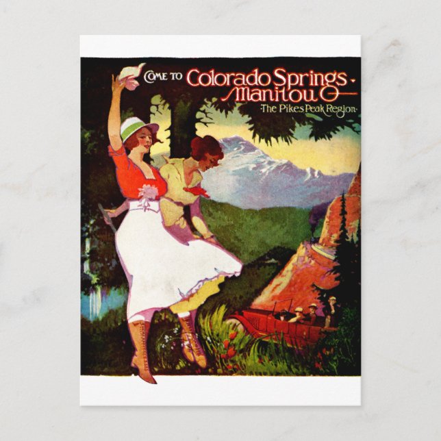 Carte Postale 1919 brochets font une pointe l'affiche du (Devant)