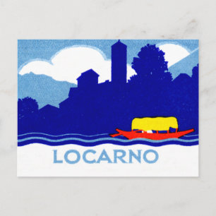 Carte Postale 1925 Locarno Suisse