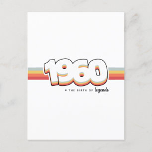 Carte Postale 1960 The birth of legends