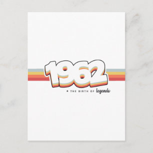 Carte Postale 1962 The birth of legends