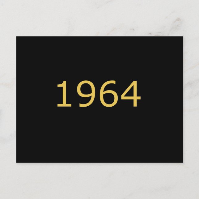 CARTE POSTALE 1964 (Devant)