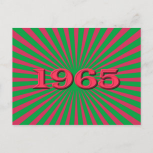 CARTE POSTALE 1965