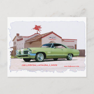 CARTE POSTALE 1965_PONTIAC_CATALINA_2DOOR
