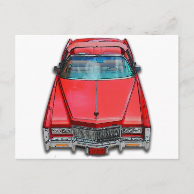 Carte Postale 1975 Cadillac Eldorado (Devant)