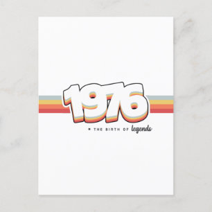 Carte Postale 1976 La naissance de légendes