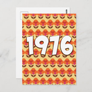 Carte Postale 1976 vintage