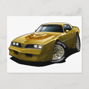 Carte Postale 1977-78 Trans Am Gold