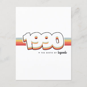 Carte Postale 1990 La naissance des légendes