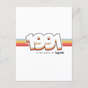 Carte Postale 1991 La naissance des légendes