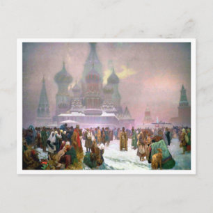 Carte Postale #19 L'abolition du servage en Russie, Mucha