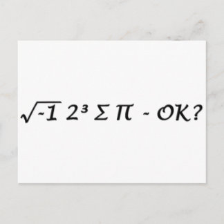 Carte Postale √-1 2³  - J'Ai Mangé Du Tarte D'Accord ?