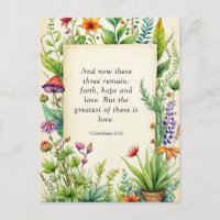 1 Corinthiens 13:13 Bible chrétienne Verse