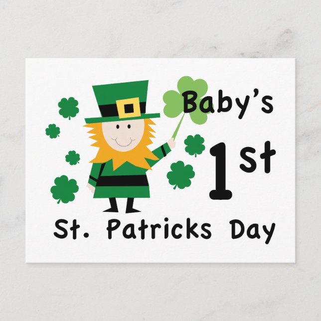Carte Postale 1ère St. Patrick's Day (Devant)