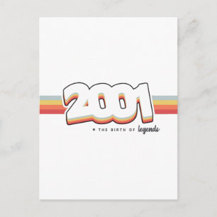 Carte Postale 2001 La naissance de légendes