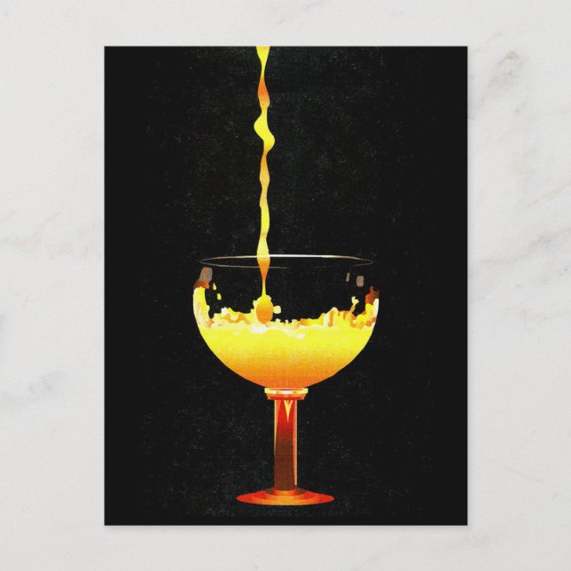 Carte Postale 2004 Dessin Ordinateur Pourant Jus D'Orange (Devant)