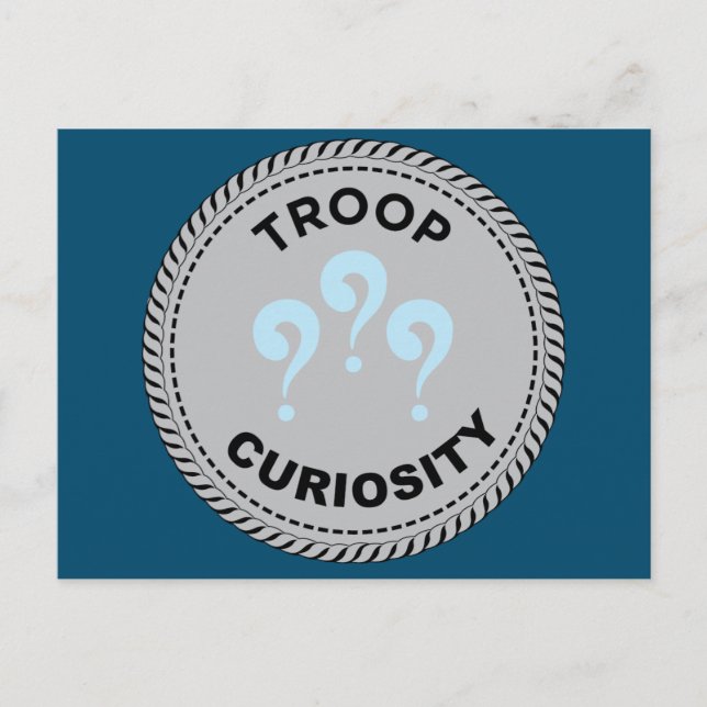 Carte Postale 2024 IGGPPCamp Questions de la Fierté de Troop Car (Devant)