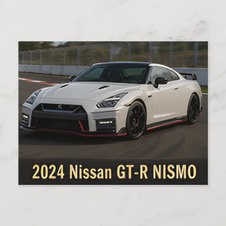 Carte Postale 2024 Nissan GT-R NISMO Performance Japonaise Moder