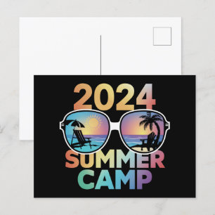 Carte Postale 2024 Summer Camp Vacation Matching Family Group