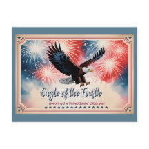 2026 Mini Calendar Firework, "Eagle of the Fourth"