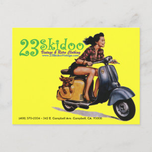 Carte Postale 23 SkiPostcard