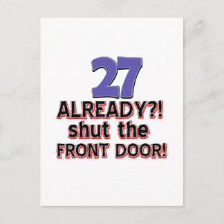 Carte Postale 27e anniversaire
