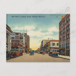 Carte Postale 28ème rue sud, Billings, Montana