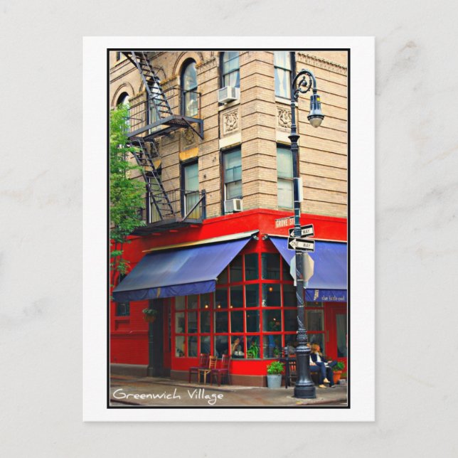 Carte postale 2 - Greenwich Village, NYC (Devant)
