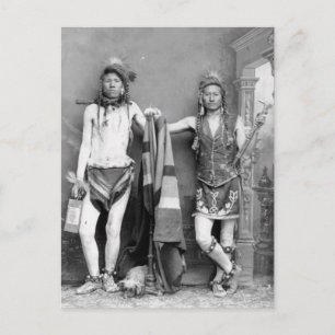 Carte Postale 2 hommes Shoshone