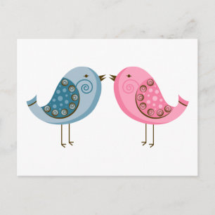 Carte Postale 2 Oiseaux