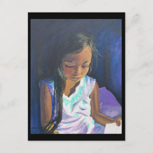 Carte postale 2 septembre : Girl Reading BRENNAN C