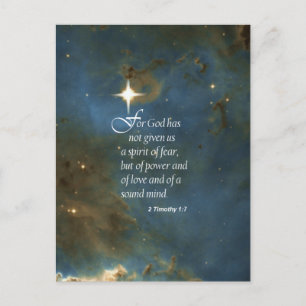 Carte Postale 2 Timothée 1:7