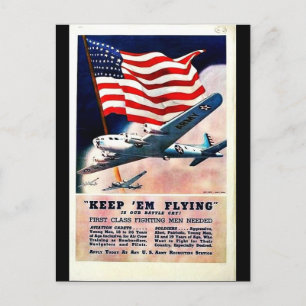 Carte Postale 2ème guerre mondiale volant1