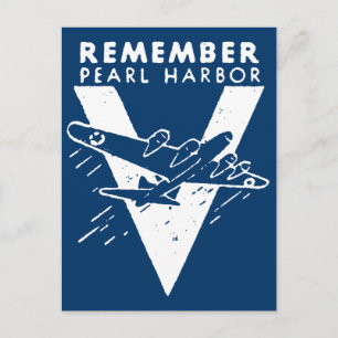 Carte Postale 2ÈME GUERRE MONDIALE White se souvient de Pearl Ha