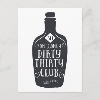 Carte Postale 30 Anniversaire 30 Ans Sale 30