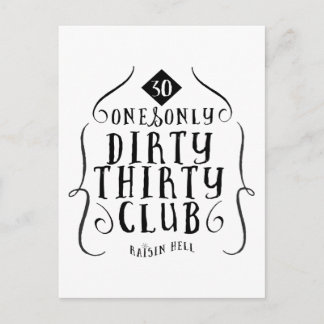 Carte Postale 30 Anniversaire 30 Ans Sale 30