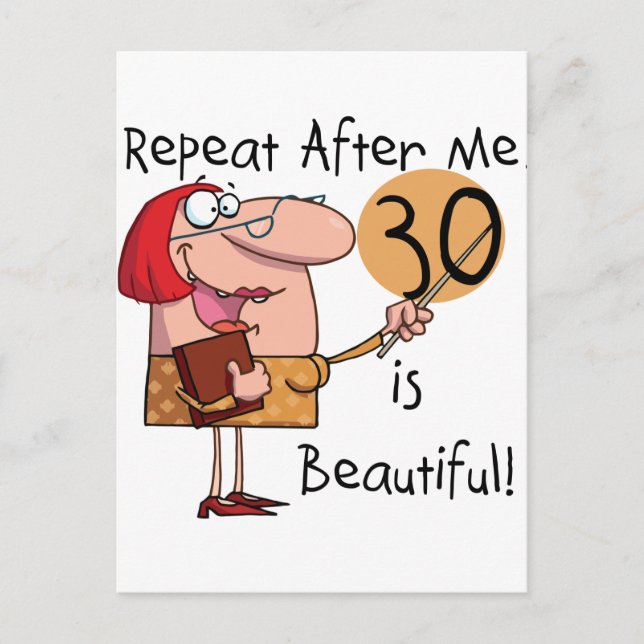Carte Postale 30 est de beaux tee-shirts et cadeaux (Devant)