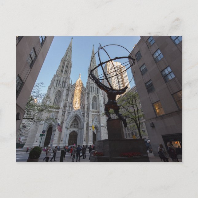 Carte Postale 30 Rockefeller Plaza à New York (Devant)